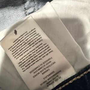 Women's Blue Cropped Jeans